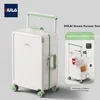 Dula Kofer, 66.04cm, Belo-zeleni