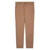 KnowledgeCotton Apparel Chino hlače LUCA, rjava
