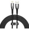 USB cable for Lightning Baseus Glimmer Series, 2.4A, 2m (Black)