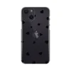 TELEMPIRE Silikonska maska Print Skin za iPhone 13 6.1 Hearts providna