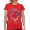 The Grateful Dead Space Your Face & Logo Red S Ženske Majica
