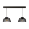 Lucide 78387/02/30 - Lestenec na vrvici MESH 2xE27/60W/230V