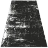 Decormat Preproga zunanja Črno opraskan beton 150x225 cm