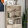 Gornji element za komodu HAMAR boja meda 85x35x100 cm borovina
