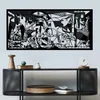 Opviq Zidna dekoracija Picassso, 85x40 cm, 1.5 mm, Crna