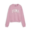 Puma SQUAD CREW TR, ženski pulover, roza 682493