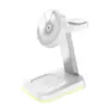 Bezicni punjac 3u1 magnetni za Apple Watch,Iphone i Airpods 15W beli