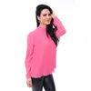 Elegantna plisirana bluza z dolgimi rokavi