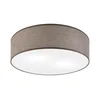 Plafonska svetiljka SIRJA 2xE27/15W/230V, prečnik 45 cm, braon
