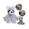 Charlie Bears Charlie Bears, Komplet dveh plišastih igrač iz serij Bear&Me in Cuddle Cubs, RAKUN – idealno za dojenčke in otroke