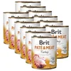 Konzerva Brit Paté & Meat Turkey 12x800 g