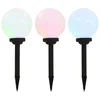 Vanjske solarne svjetiljke 3 kom LED kuglaste 20 cm RGB