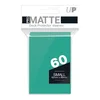 Ultra Pro Matte Small Desk Protector Sleeves 60 - Aqua
