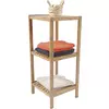 Tendance Stalak Sa 3 Police 34X33X79Cm Bambus