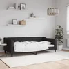 Dnevni krevet crni 90 x 190 cm od tkanine