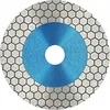 shumee Diamantno rezilo za rezanje kamnite keramike pod kotom 45°, posnemanje robov, 125 mm