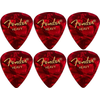 Fender 351 Shape Premium Pick Heavy Red Moto 6 Pack