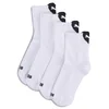 PUMA Womens Heart Short Crew Socks 2 pack, Women, White/Black, 35-38