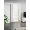 Klizna vrata Sunshine 75x211cm bela Bautrend