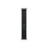 Apple Watch 49mm Loop: Black Trail Loop - M/L - Natural Titanium Finish