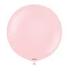 Macaron Pink lateks baloni, roza, 45 cm, 25 kosov.