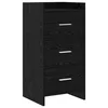 Kreveta Crni hrast 40 x 36 x 80 cm Konstruirano drvo