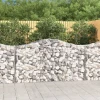 Lučne gabionske košare 30kom 200x50x100/120cm pocinčano željezo