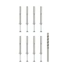 SET ZA PRITRJEVANJE PVC KANALOV, 5x50mm VIJAKI+VLOŽKI+SVEDER | Topdom