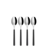 Set kavnih žličk 4 kosi — Gallery črne - 133966