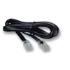 RJ12-RJ45 3M M/M črn