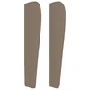 shumee vidaXL Vzglavje z ušesi taupe 147x23x118/128 cm blago