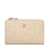 Denarnica Tommy Hilfiger Th Icon Bifold Wallet Monoplay AW0AW18594 Bež