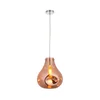 Endon 99790 - Luster na sajli EUROPA 1xE27/10W/230V u zadimljenoj braon boji