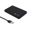 slomart Ohišje za 2.5 SATA HDD/SSD, USB 2.0, črno