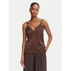 Morgan Top 242-OLAFI Temno rjava Regular Fit