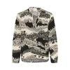 SAINT TROPEZ Bluza Eda kamen/temno siva/črna