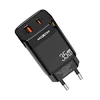 Kuciste punjaca moxom mx-hc242 35w pd type c + usb crno ( P1286 )