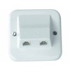 CABLETECH Vtičnica podometna telefonska 2 x 6P4C, (20773207)