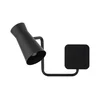 Argon 8880 - Zidna lampa LORD 1xE14/7W/230V crna