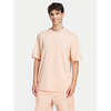 ADIDAS SPORTSWEAR Funkcionalna majica rjava/pastelno oranžna