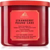 Bath & Body Works Strawberry Pound Cake dišeča sveča 411 g