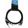 ADJ AC-2R-2J6M/1,5 RCA 2x Mono 6,3 Jack 1,5 m