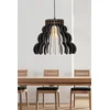 Opviq Luster Cloudy, 70cm, E27, Crni