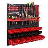 shumee Delavniška plošča za orodje 78x78 cm + 24 kivet
