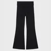 Cropp - Flare pantalone - CRNO
