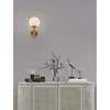 MONET ZIDNA LAMPA  E27 /IP20/MESING ZLATNA