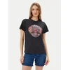 Wrangler Majica Graphic 112362563 Črna Regular Fit