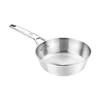 Deep frying pan, stainless steel, 24 cm, Signature - BRA