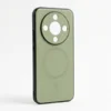 Maska Mag Case Smooth Leather za Honor Magic 8 Lite/ X9d zelena
