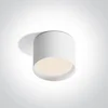 STROPNA SVJETILJKA LED/12W/CCT/1200lm/120°/230V UGR19 fi100×75mm IP44 BIJELA